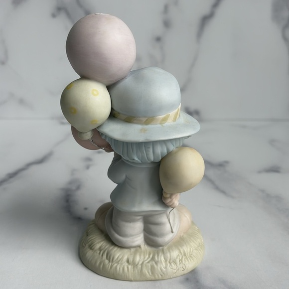 Vintage 1984 Enesco Precious Moments, I Get a Bang Out of You Clown Boxed Flawed - Picture 5 of 13